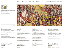 Tablet Screenshot of isme.ch